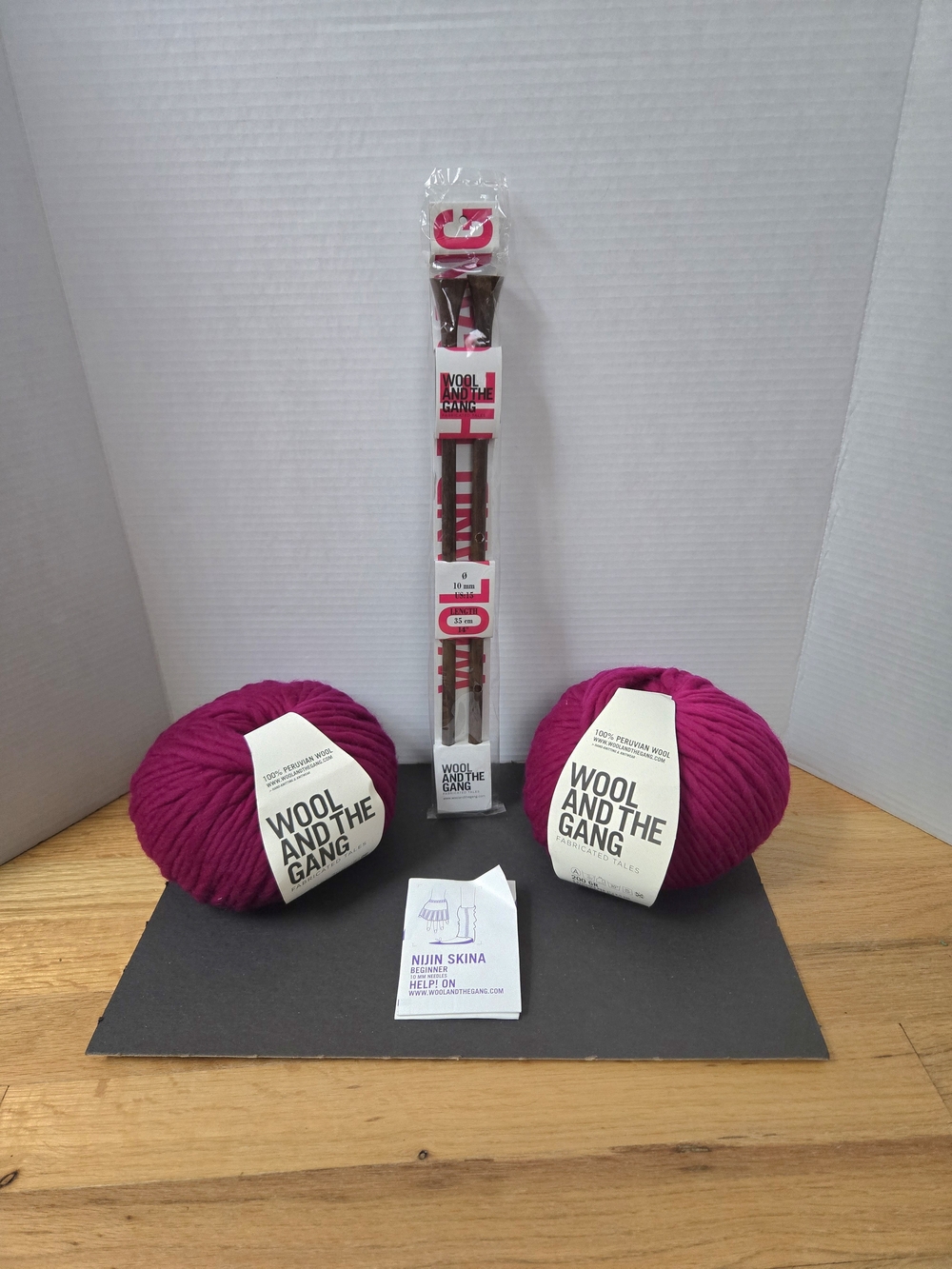 Wool and The Gang Yarn with Needles